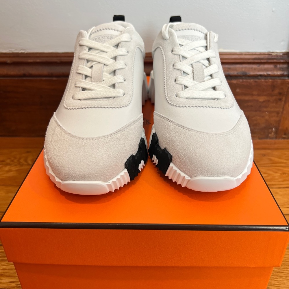 BRAND NEW HERMES Bouncing sneaker SIZE 39 Color Blanc